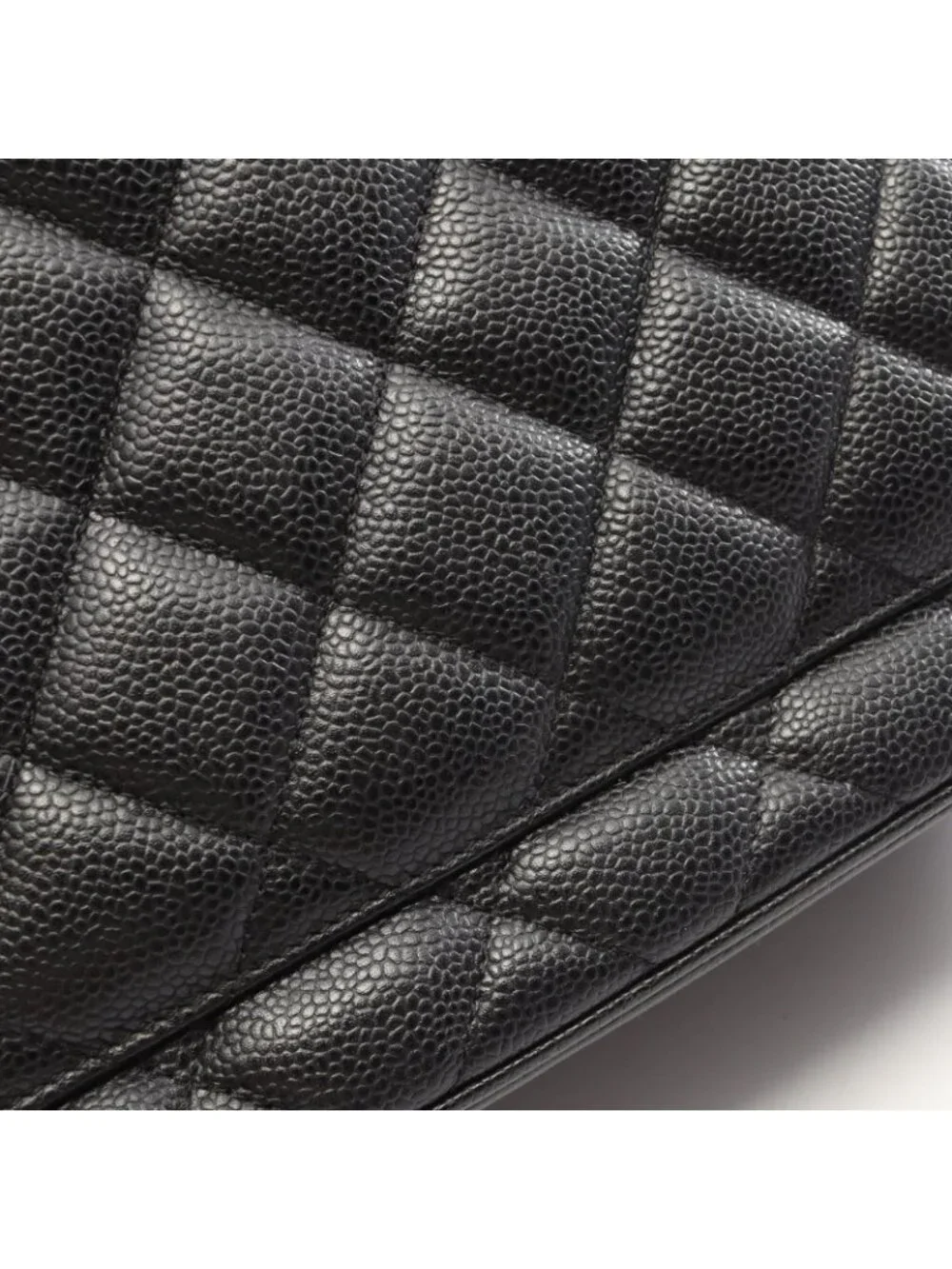 Chanel Tote Reissue Black Caviar Leather